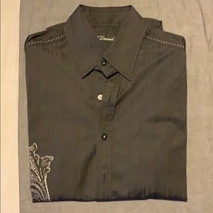 7 diamonds button down
